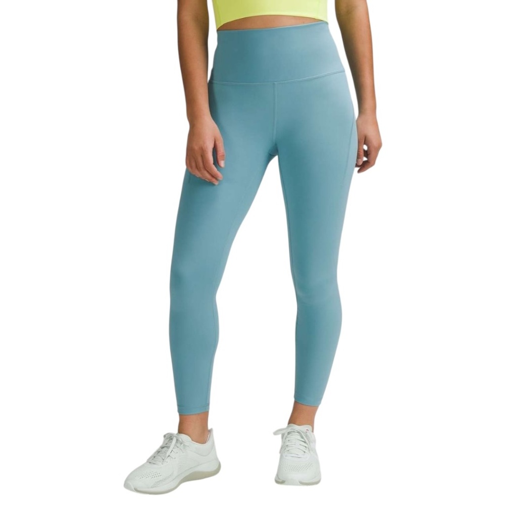 Lululemon Wunder Train‎ High-Rise Tight Women’s Size 4 US Tidal Teal